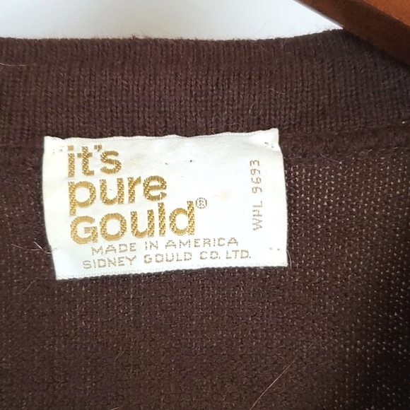 Vintage It's Pure‎ Gould Cardigan - Picture 4 of 7